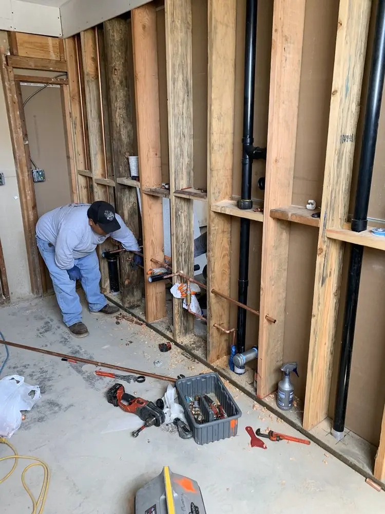 Commercial rough-in plumbing for Gas Line Repair in Wells Branch
